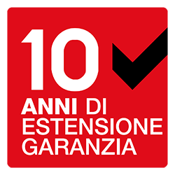 10 anni di garanzia